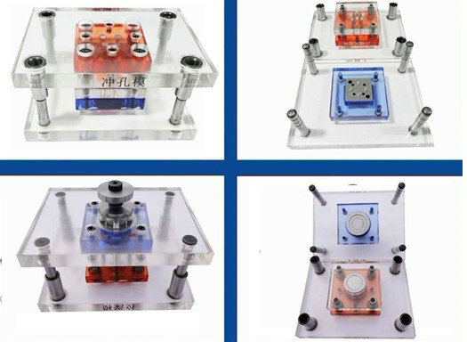 透明沖壓模具模型