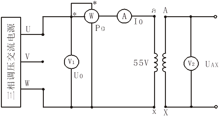 空載實(shí)訓(xùn)接線圖