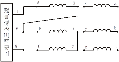 測定相間極性接線圖