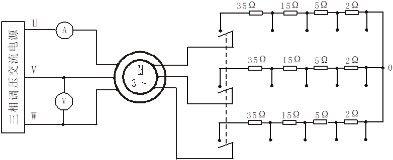 線繞式異步電機(jī)轉(zhuǎn)子繞組串電阻起動