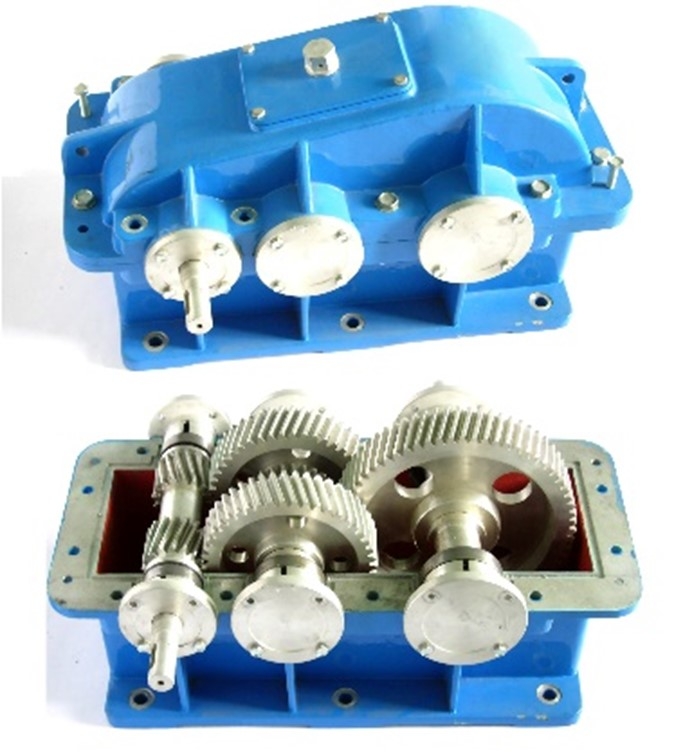 分流式雙級(jí)圓柱齒輪減速器