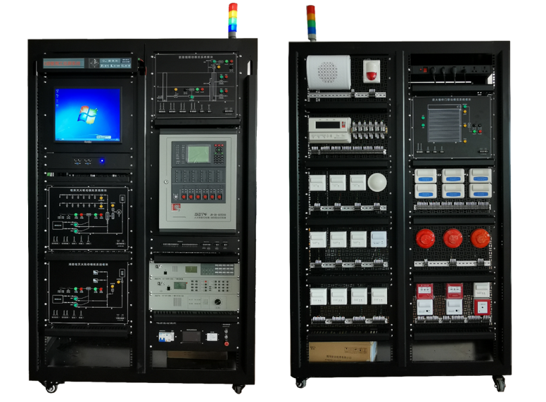 樓宇工程火災(zāi)報警及聯(lián)動系統(tǒng)實訓(xùn)平臺