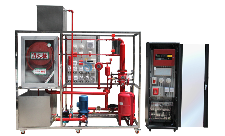 消防聯(lián)動控制中心及滅火系統(tǒng)實訓(xùn)裝置