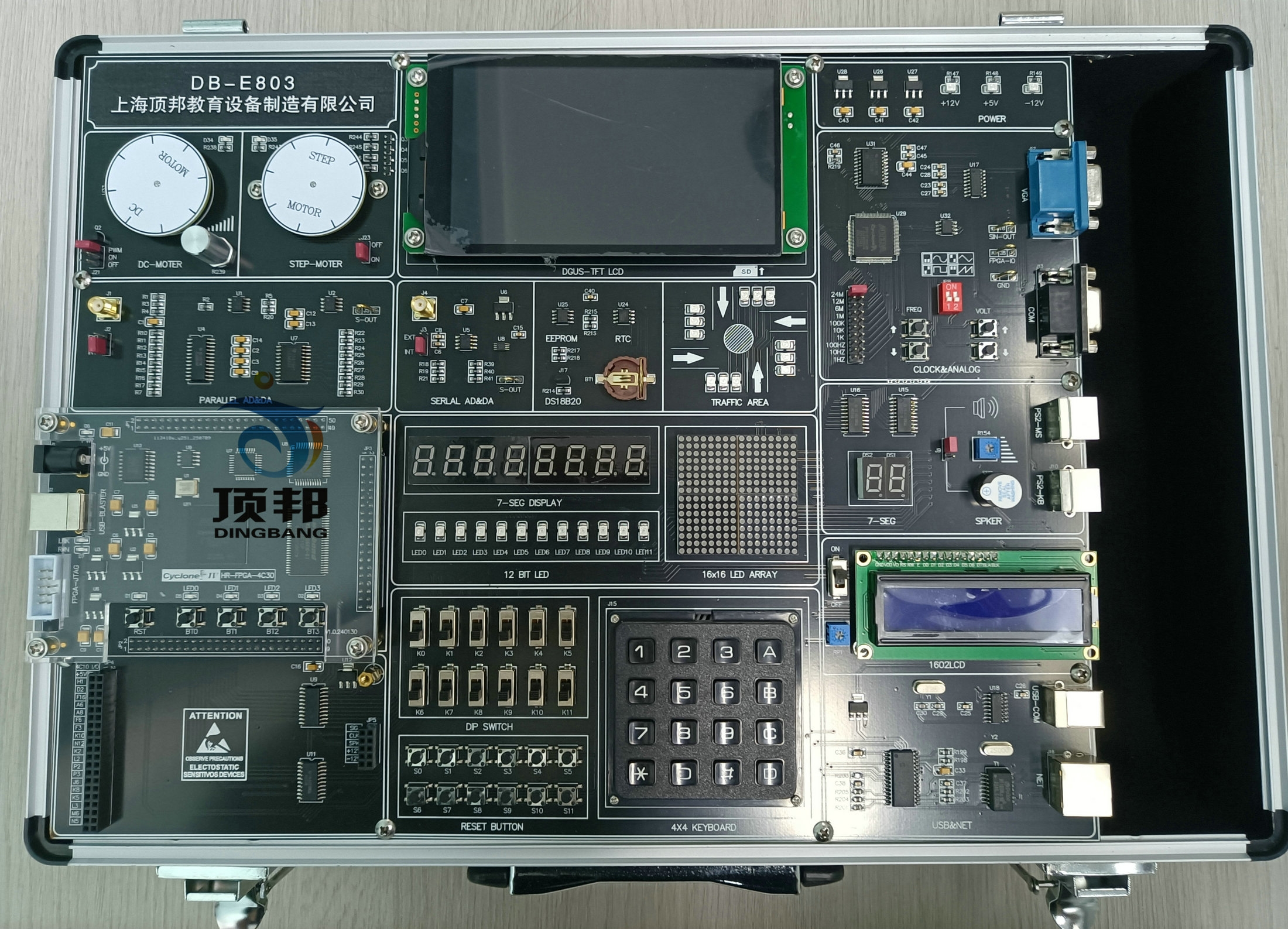 EDA/SOPC綜合實(shí)驗(yàn)系統(tǒng)