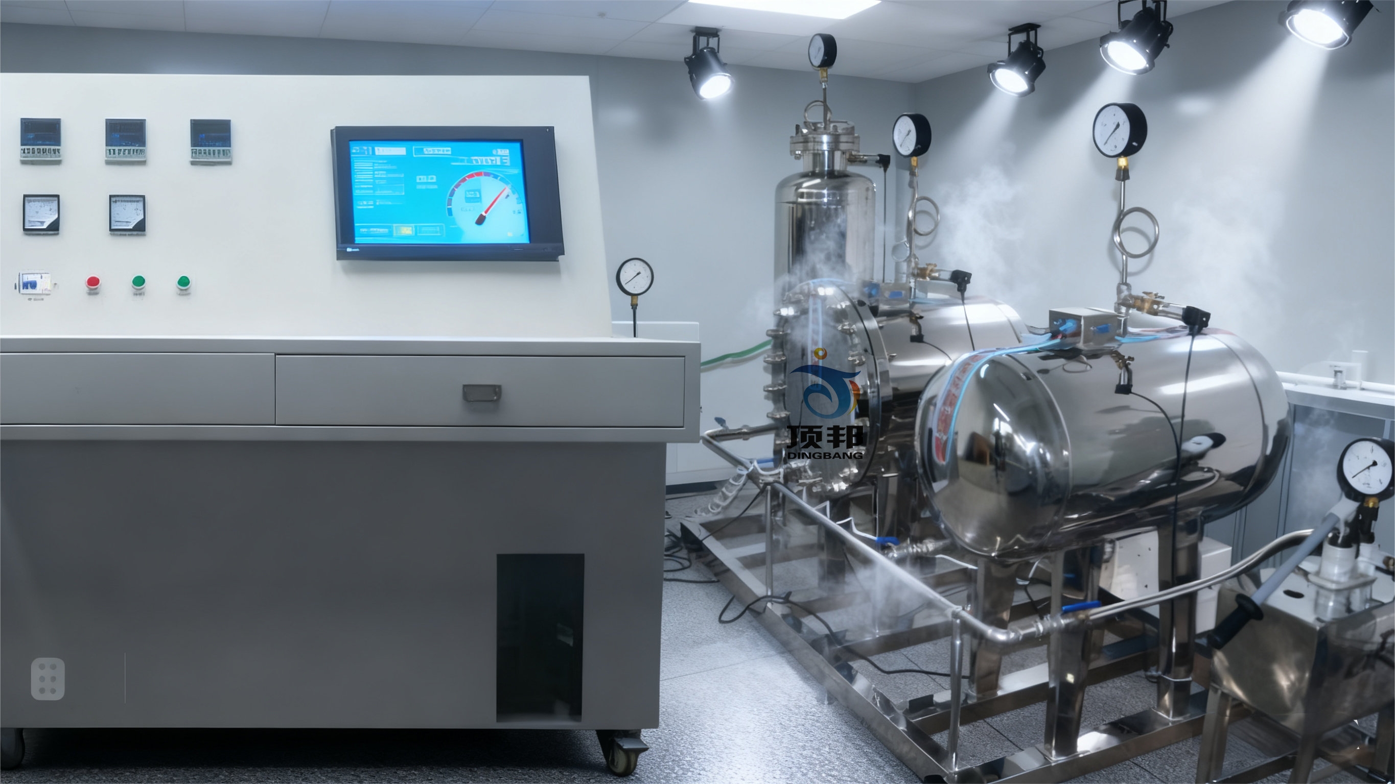 爆破片爆破壓力實(shí)驗(yàn)裝置