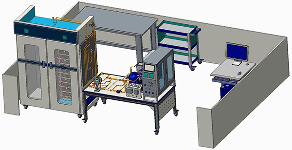 現(xiàn)代制冷裝調(diào)技術(shù)綜合實訓考核設(shè)備