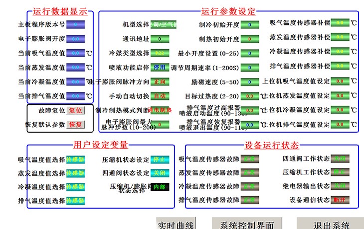 在線監(jiān)控機組的運行狀態(tài)